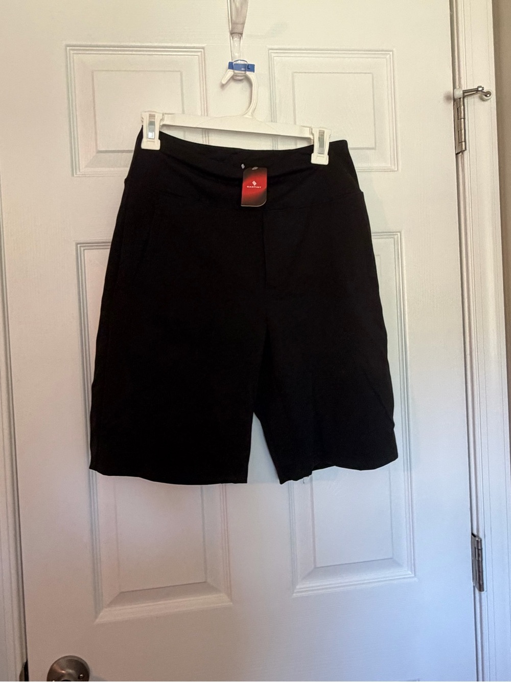 Black Women's Performance Shorts - Picture 1 of 4